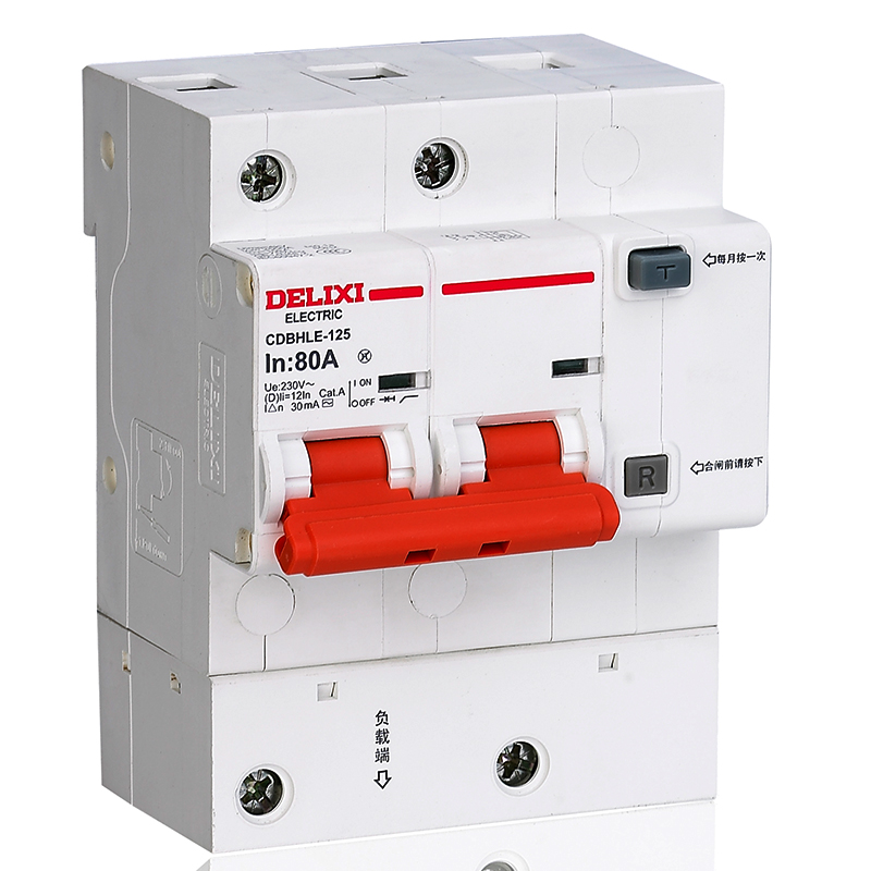 CDBHLE-125大电流漏电保护断路器